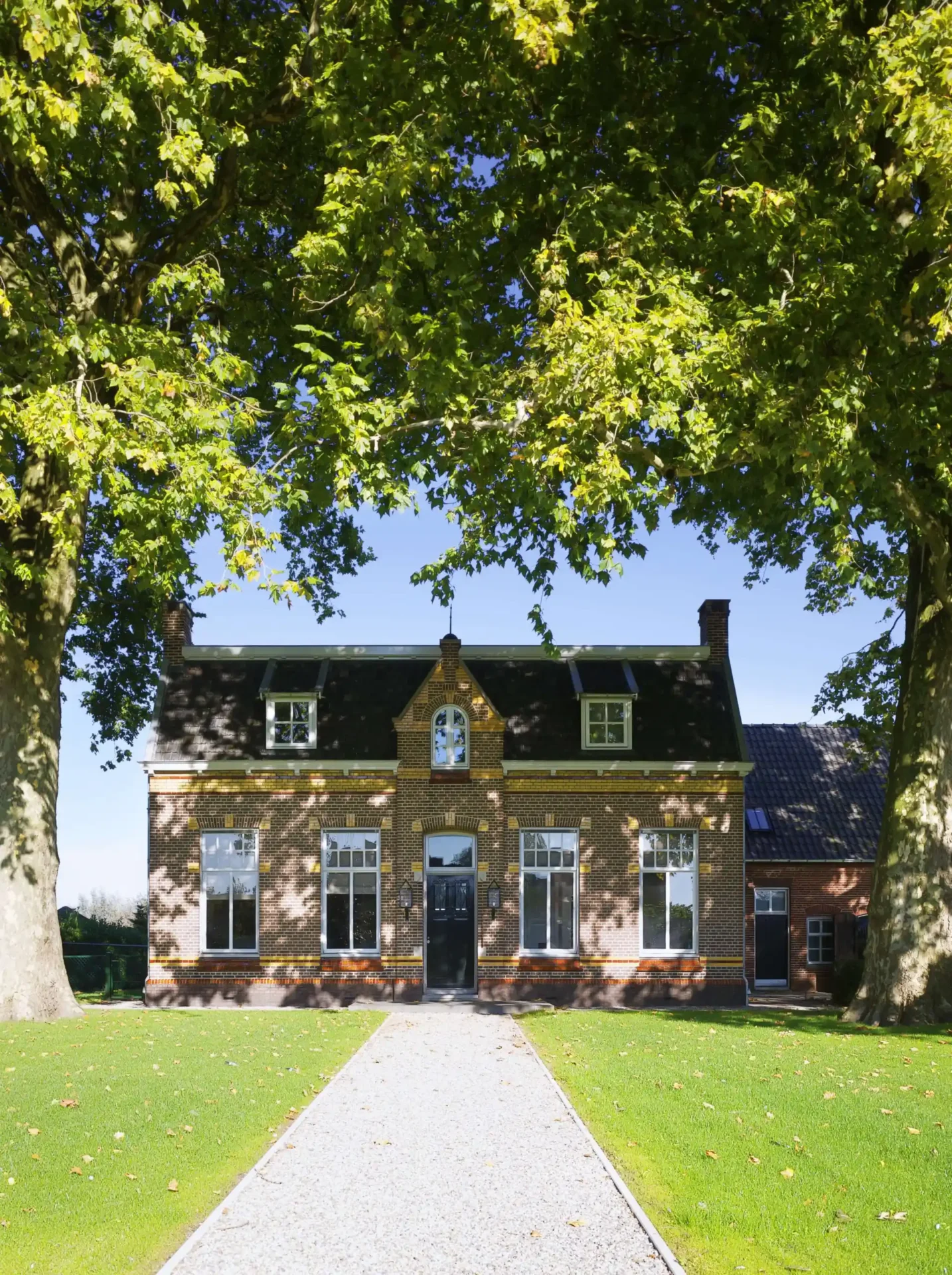 Voorzijde Boerderij Plataanhof