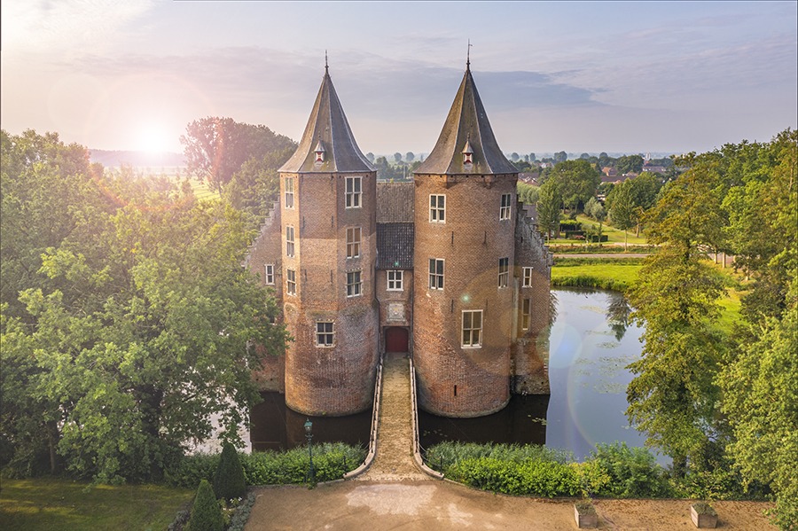 Vooraanzicht Kasteel Dussen