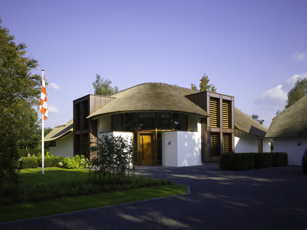 Aanzicht van Landhuis Lage Wijst