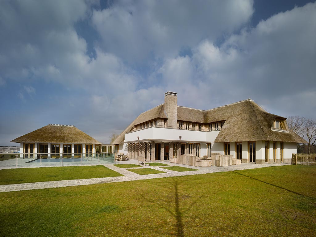 Achtertuin Landhuis Maashorst