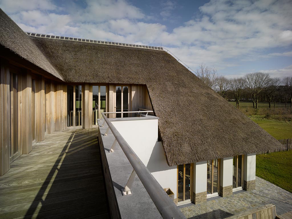 Balkon landhuis Maashorst