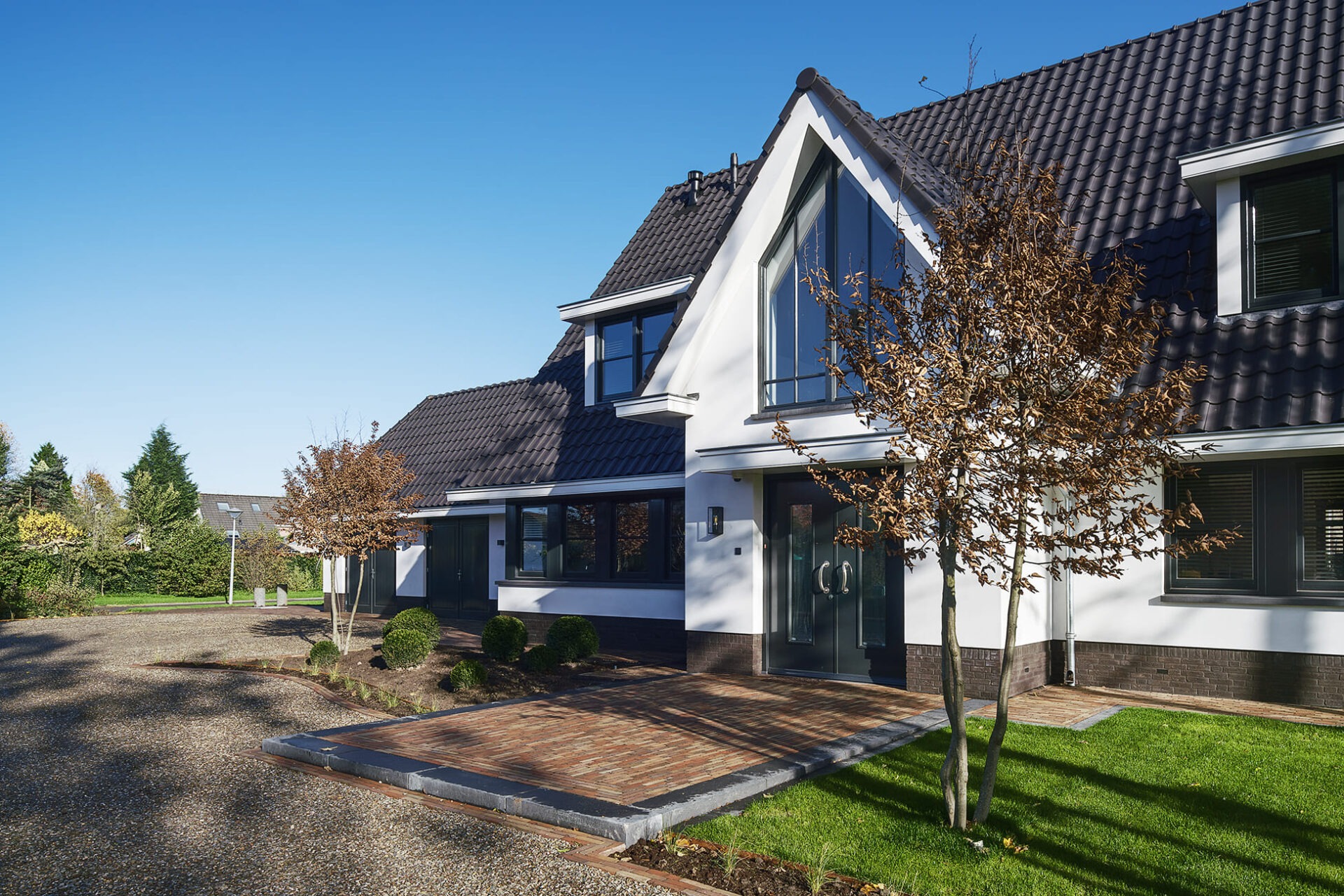 Detailfoto van entree van Villa BB