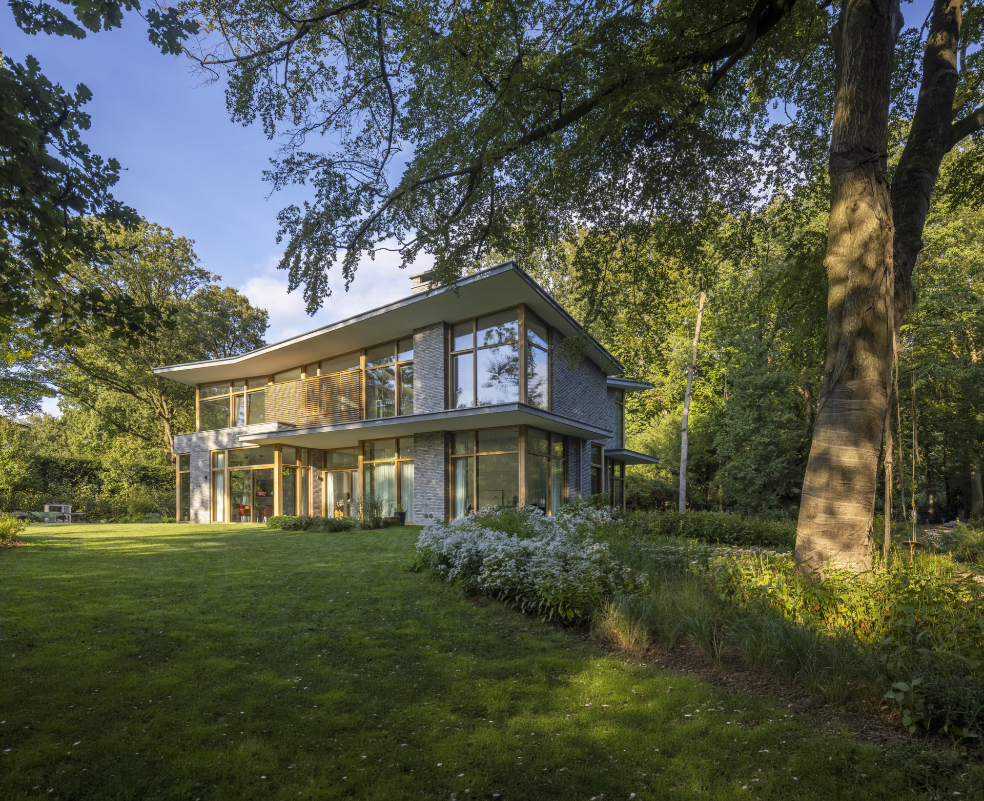 vooraanzicht villa de kleine vos