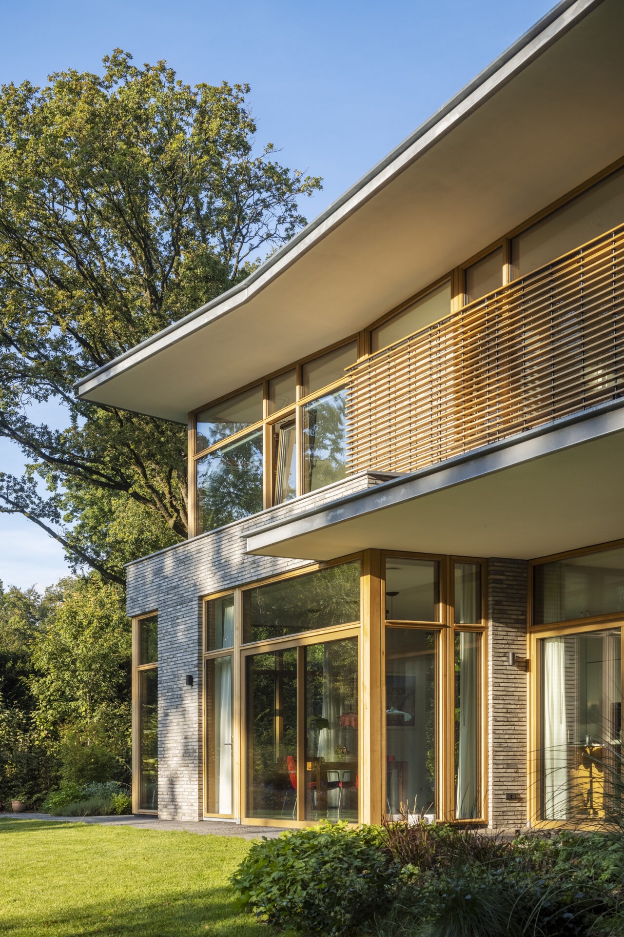 Achterzijde villa kleine vos