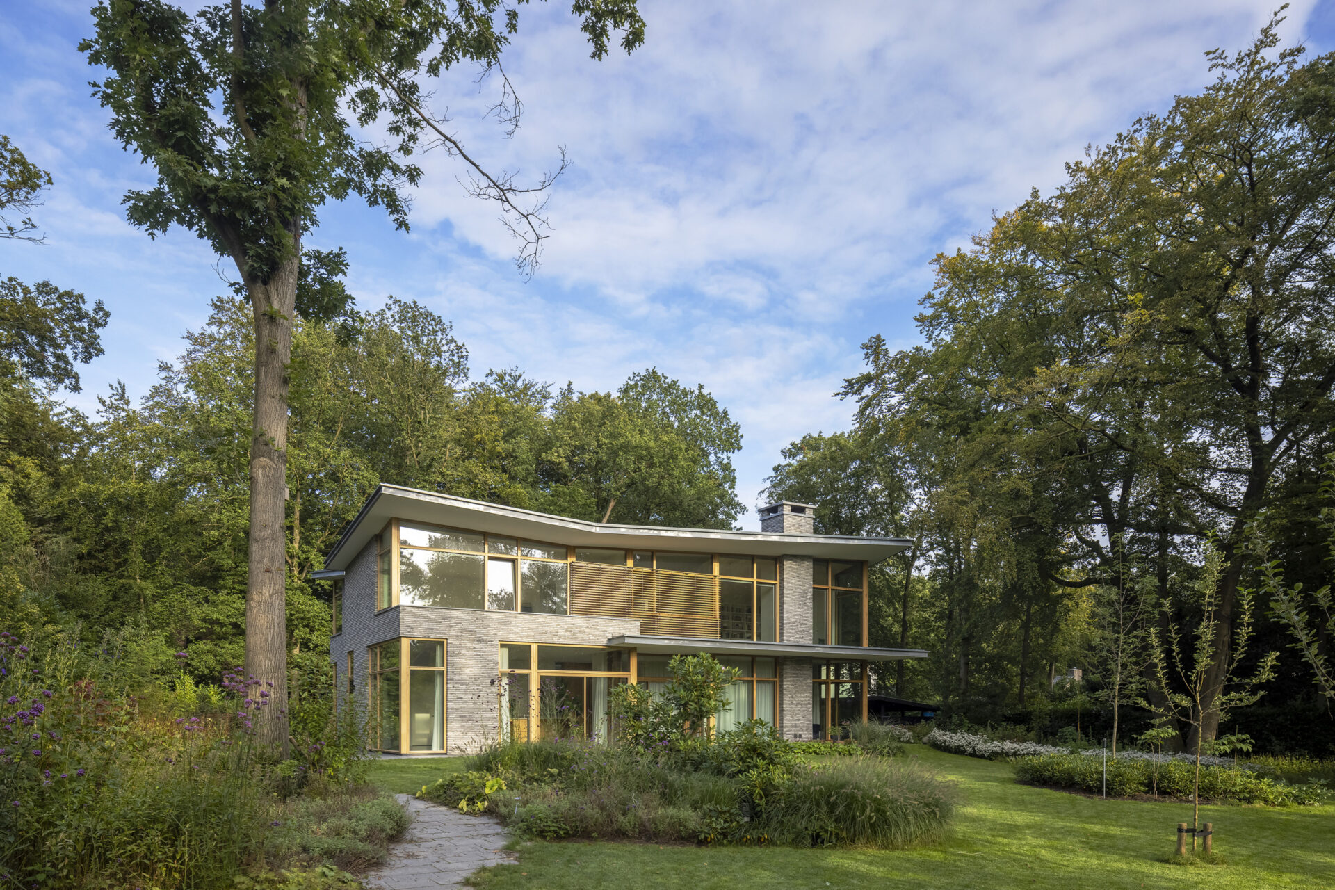 Achterzijde villa kleine vos