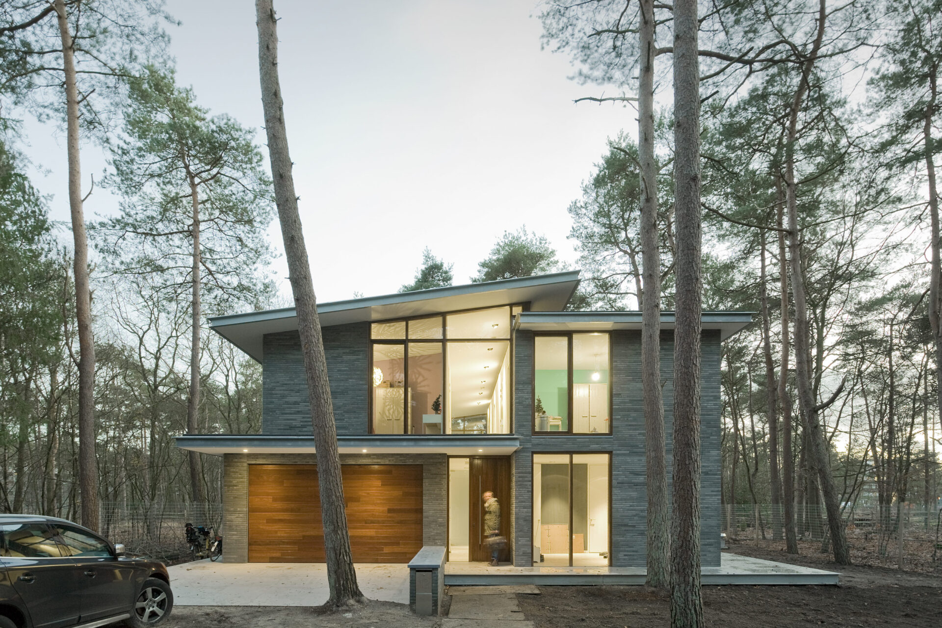 Voorzijde van Villa Kerckebosch