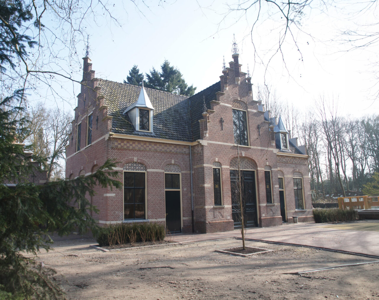 Vooraanzicht van Koetshuis Vught