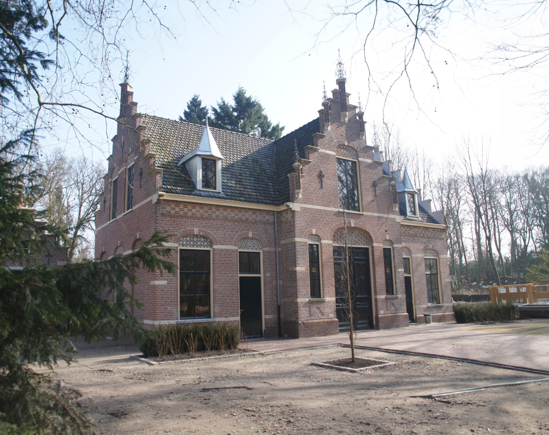 Vooraanzicht van Koetshuis Vught