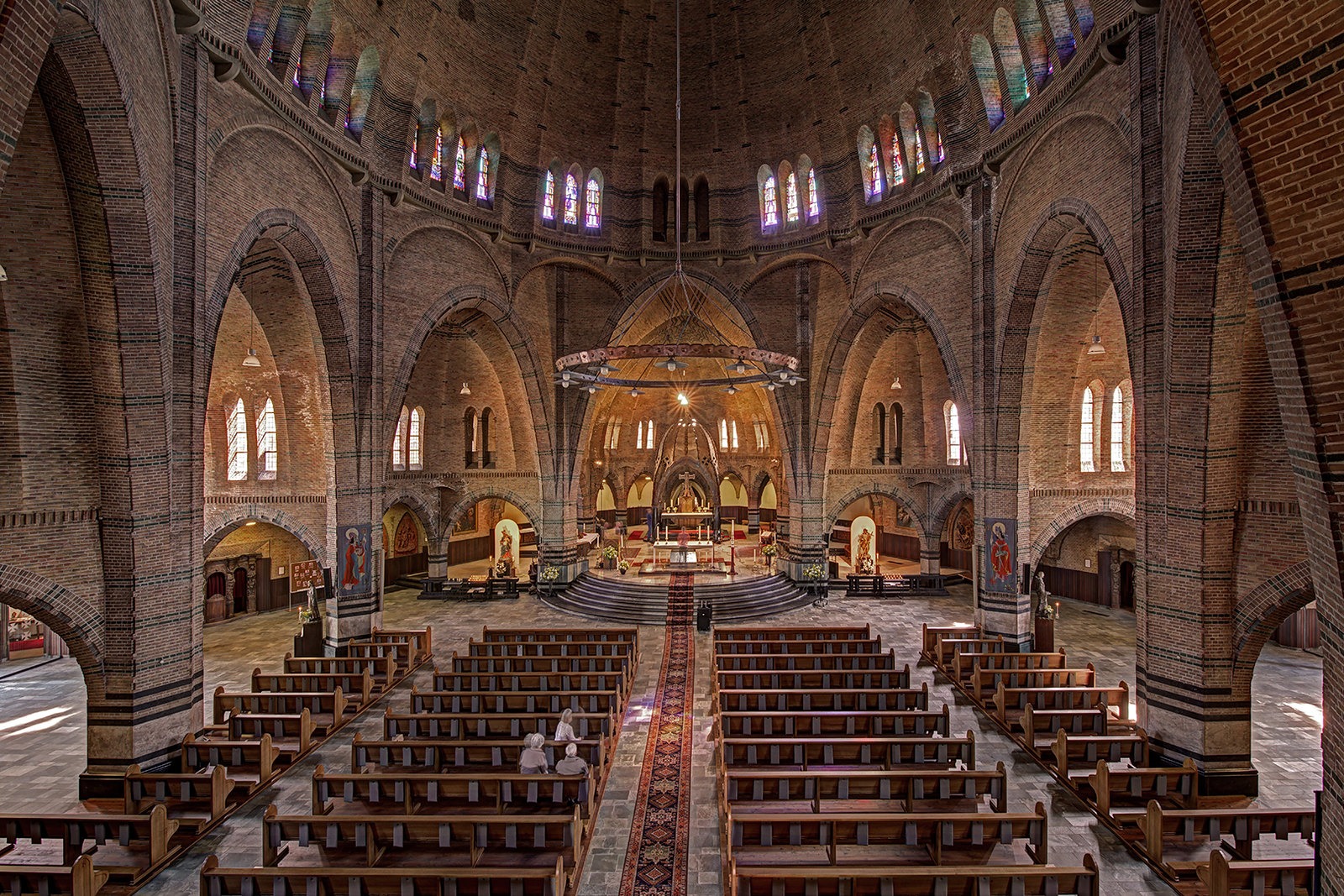 Binnenzijde van de Sint Janskerk