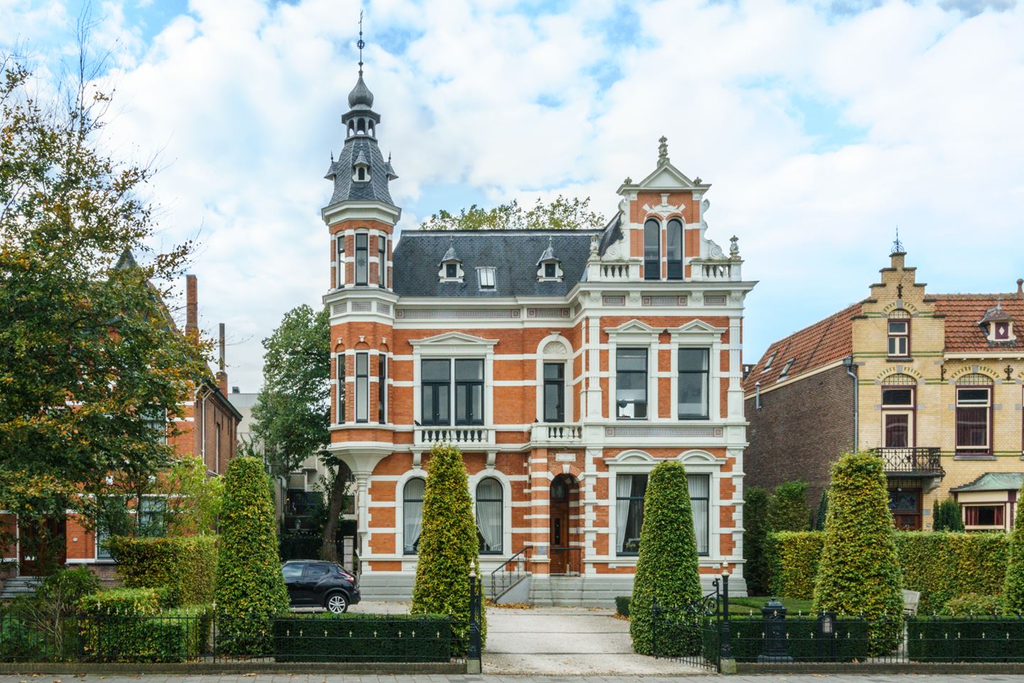 Vooraanzicht van Stadsvilla Molenstraat