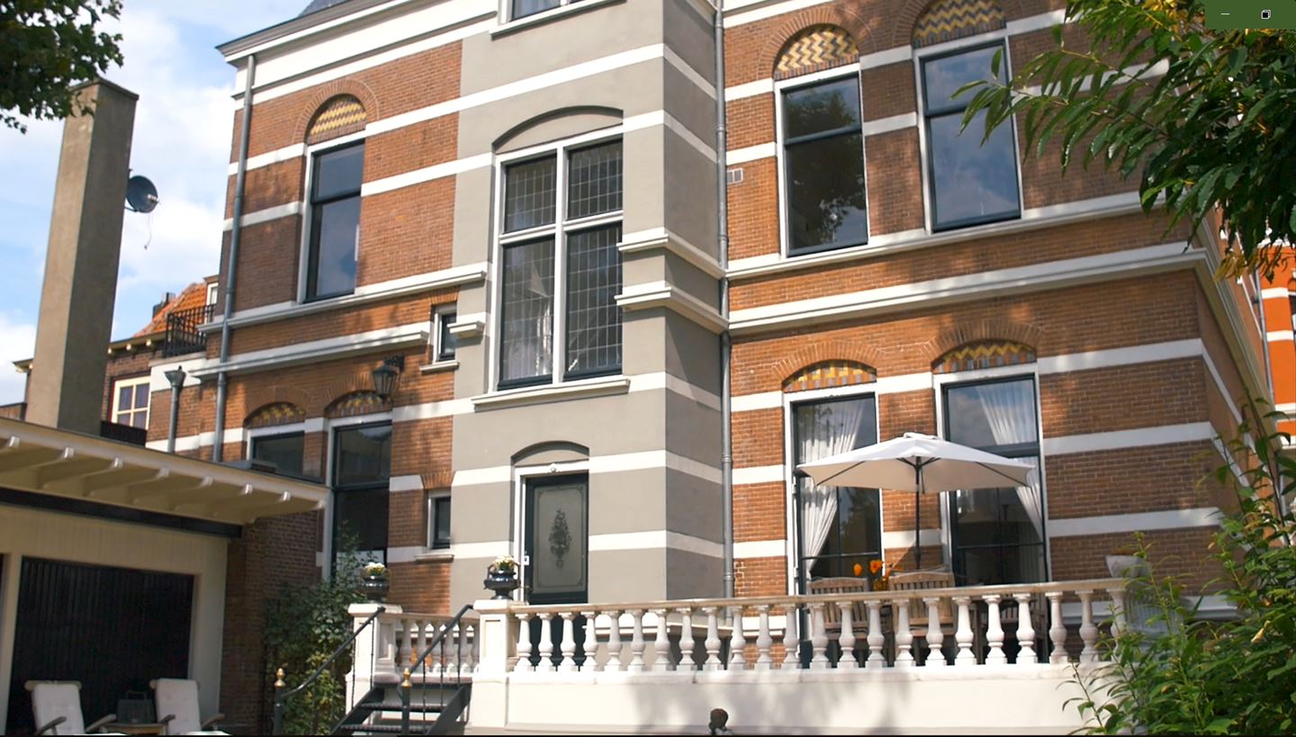 Achterzijde van Stadsvilla Molenstraat