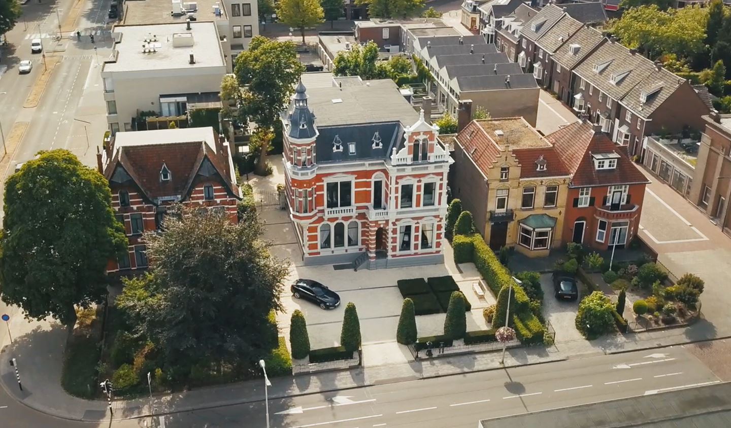 Bovenaanzicht van Stadsvilla Molenstraat