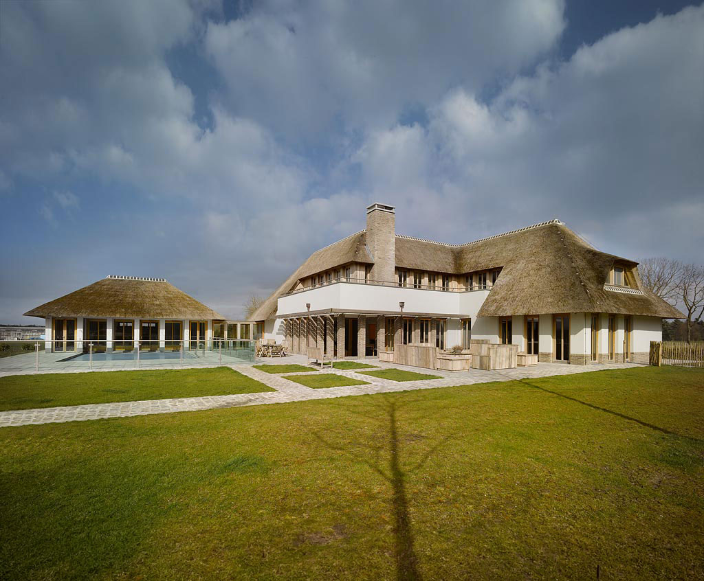 Achtertuin Landhuis Maashorst